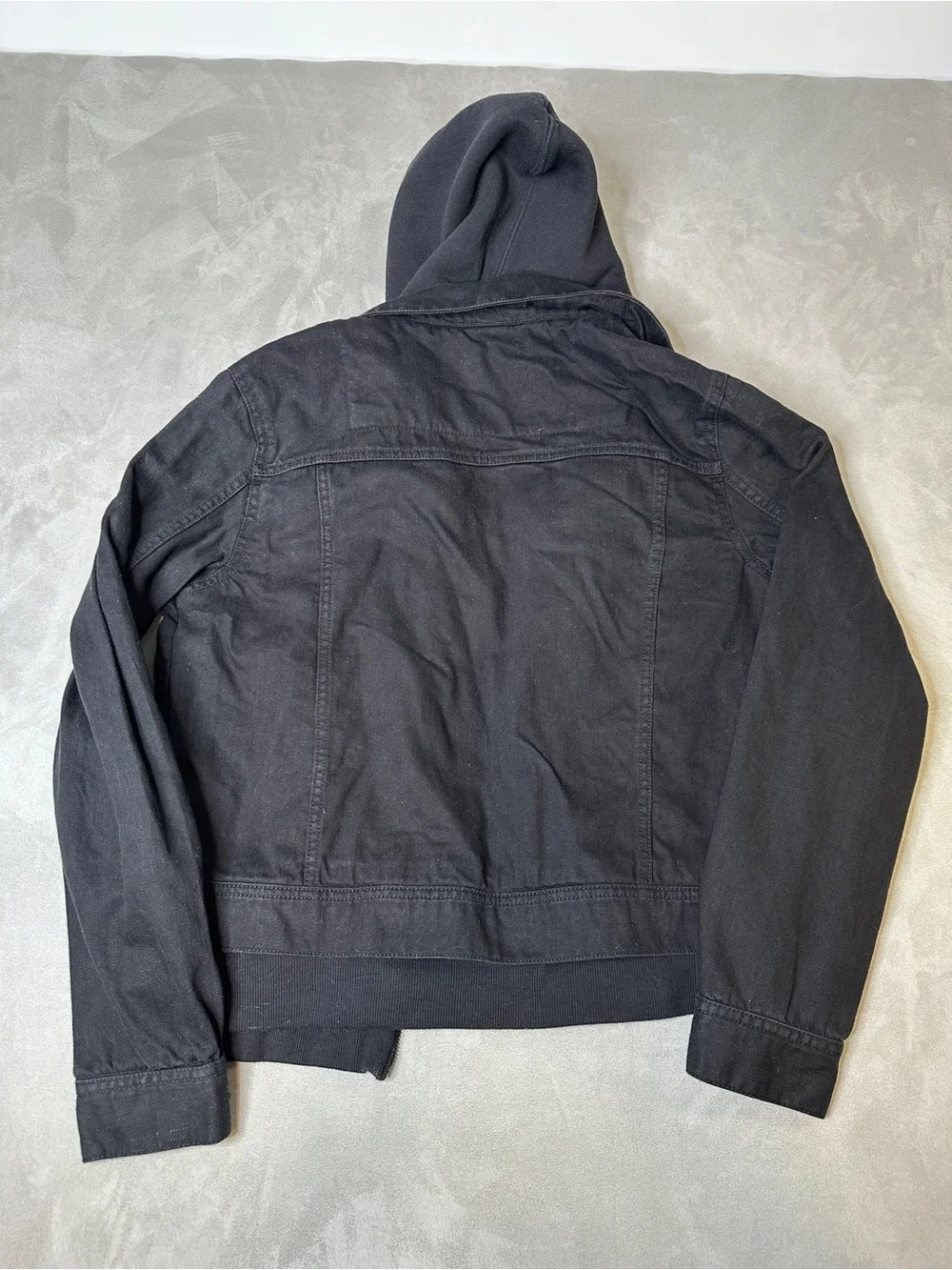 Sun + Stone Black Zip Hoodie